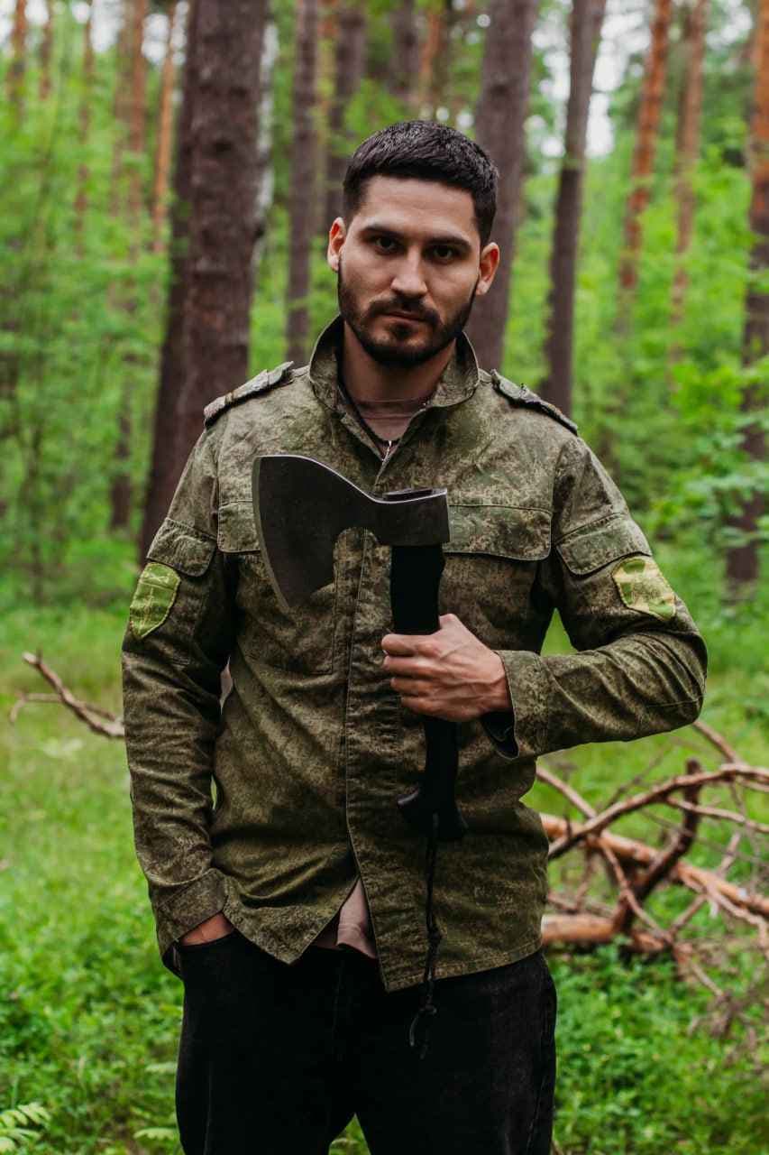 Кованый топор мясника 35см (сталь У8А) — фото 7
