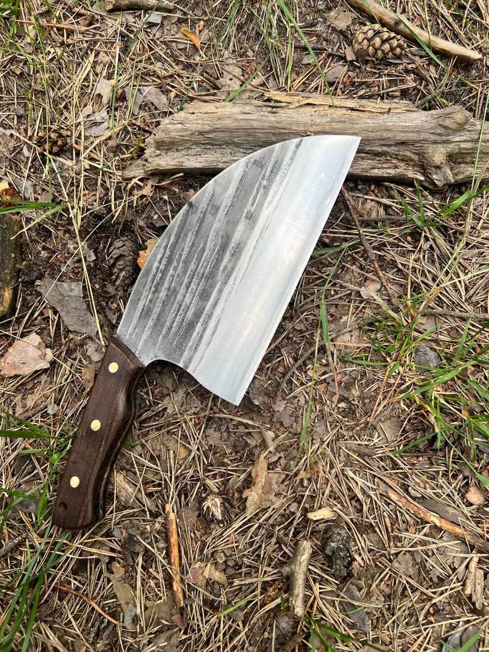 Цельнометаллический сербский нож (сталь 95Х18)